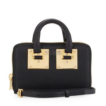 额外7.5折收 sophie hulme 中号 albion 双层拉链式斜跨包 196.5 约1423元